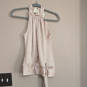 Rachel Zoe Blush Sleeveless Blouse